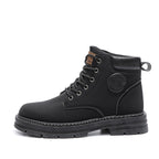 Chunky Mid-Heel Winter Ankle Boots – Fashion Boots
