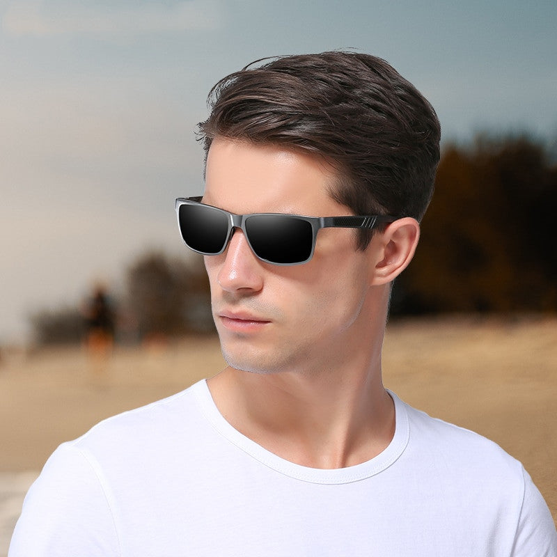 KINGSEVEN Polarized Sunglasses for Men – Rectangle Frame