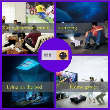 YG300 Mini Portable Projector – Home Theater Device