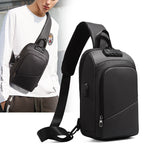 Anti-Theft Chest Bag with USB Charging Port