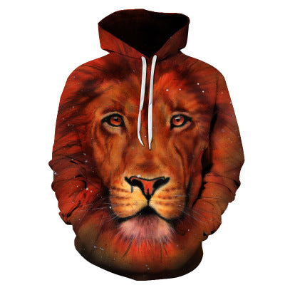 Men’s 3D Graphic Printed Hoodie – Fashion Sweatshirt