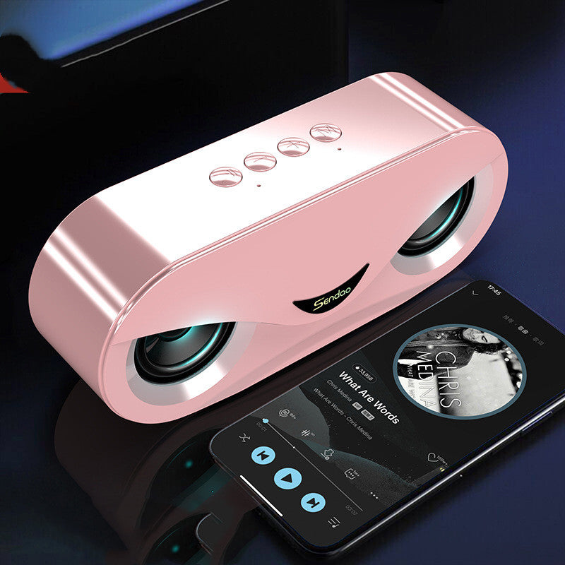 Bluetooth Speaker with Dual Speakers & Deep Bass