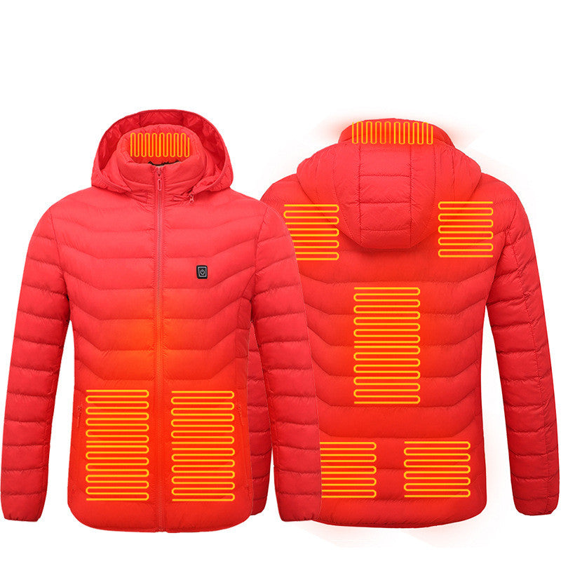USB Heated Jacket for Men – Electric Thermal Coat