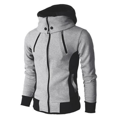 Men’s Zip-Up Sports Jacket – Casual Cardigan