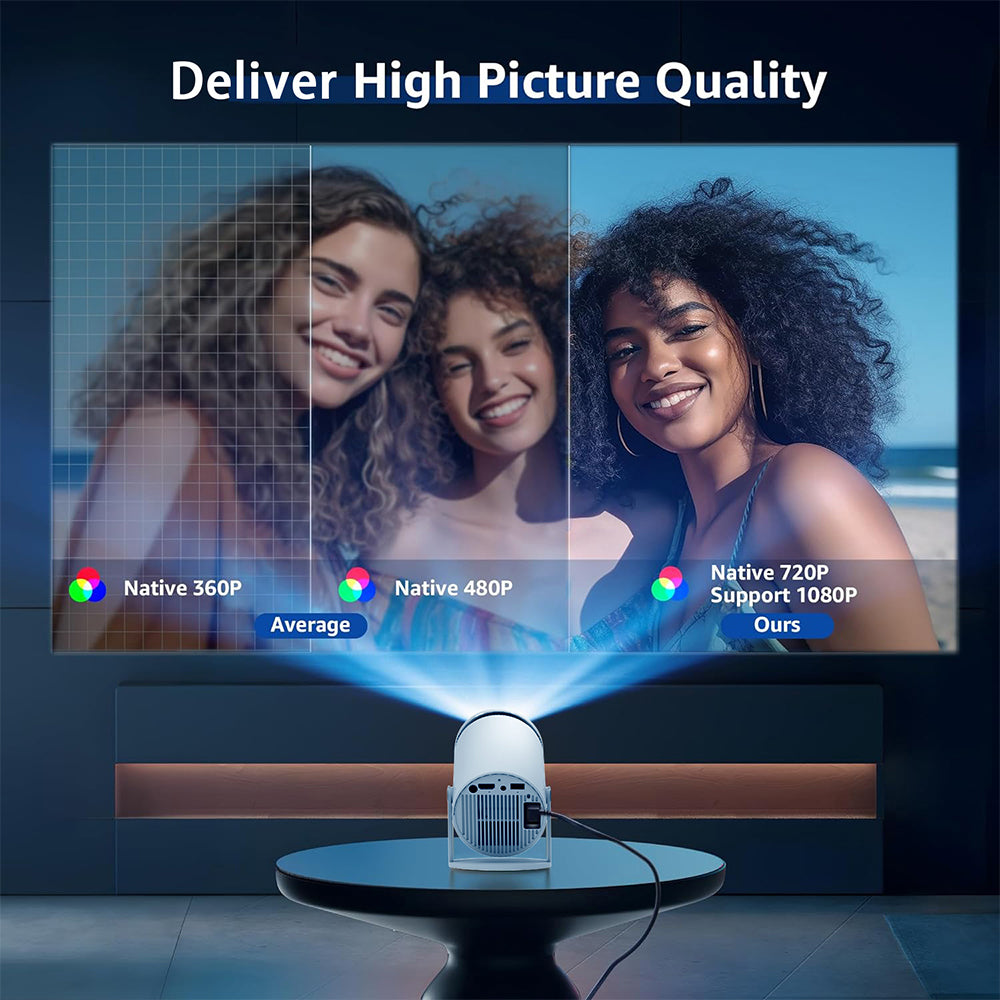 Mini 4K Phone Projector Y5S – Portable Home Theater