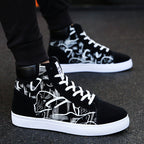 Korean Style High-Top Sneakers – Spring Fashion Shoes