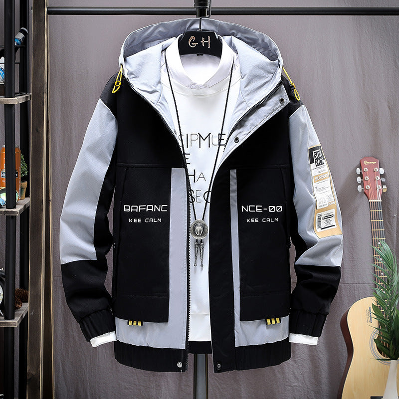 Men’s Casual Sports Jacket – Loose Fit Coat