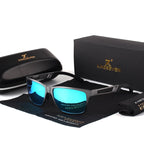 KINGSEVEN Polarized Sunglasses for Men – Rectangle Frame