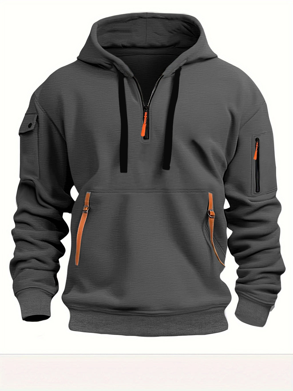 Sweat à capuche oversize – Sweat à capuche à épaules tombantes 