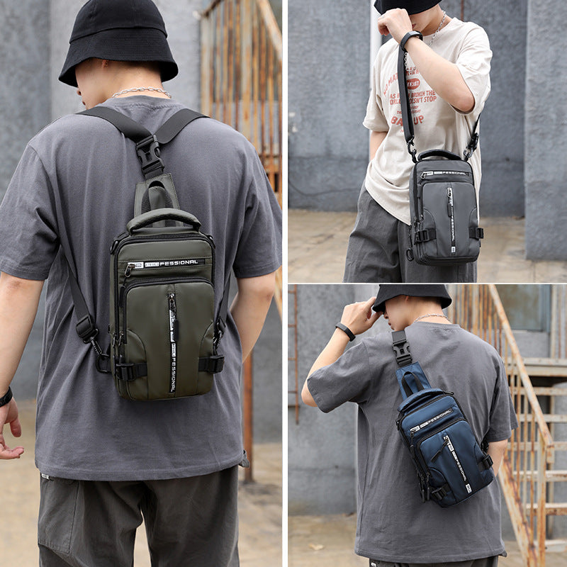 Men’s Crossbody Chest Bag – Multifunctional Sling Bag