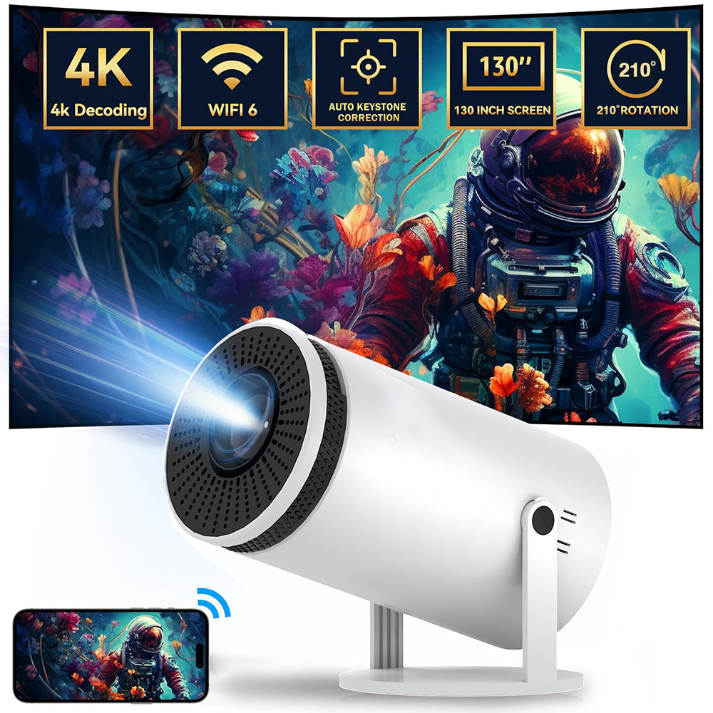 Mini 4K Phone Projector Y5S – Portable Home Theater