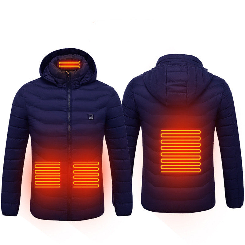 USB Heated Jacket for Men – Electric Thermal Coat