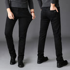 Slim Fit Black Jeans for Men – Classic Denim Pants