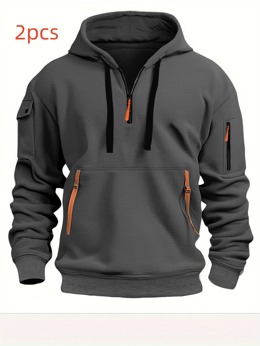 Sweat à capuche oversize – Sweat à capuche à épaules tombantes 