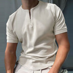 Printed & Solid Color Polo Shirt for Men