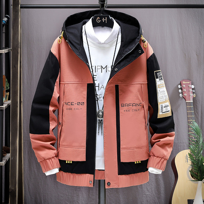 Men’s Casual Sports Jacket – Loose Fit Coat