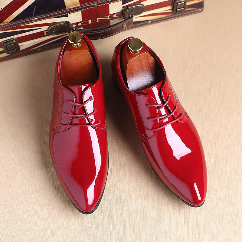 Leather Slip-On Business Shoes – Driving Dress Shoes