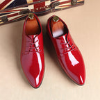 Leather Slip-On Business Shoes – Driving Dress Shoes