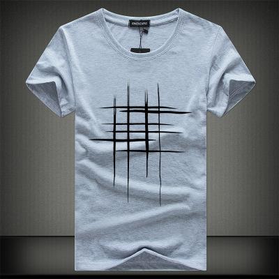 T-shirt imprimé en coton premium – Vêtements décontractés pour hommes