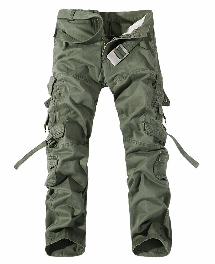 Men’s Multi-Pocket Cargo Pants – Utility Workwear