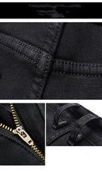 Slim Fit Black Jeans for Men – Classic Denim Pants