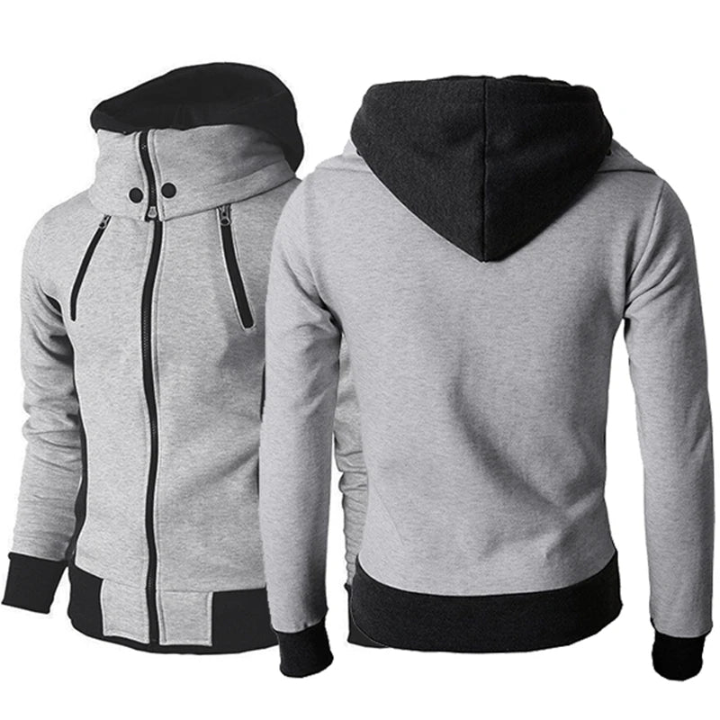 Men’s Zip-Up Sports Jacket – Casual Cardigan