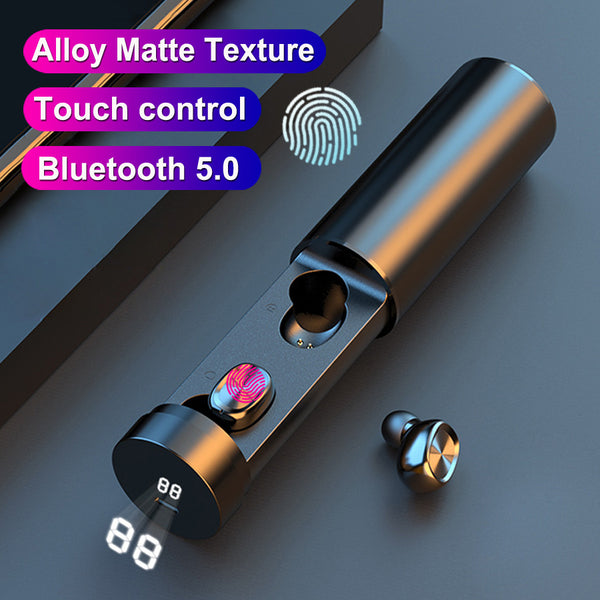 Bluetooth 5.0 Wireless Earbuds – 8D HiFi Sport Earphones