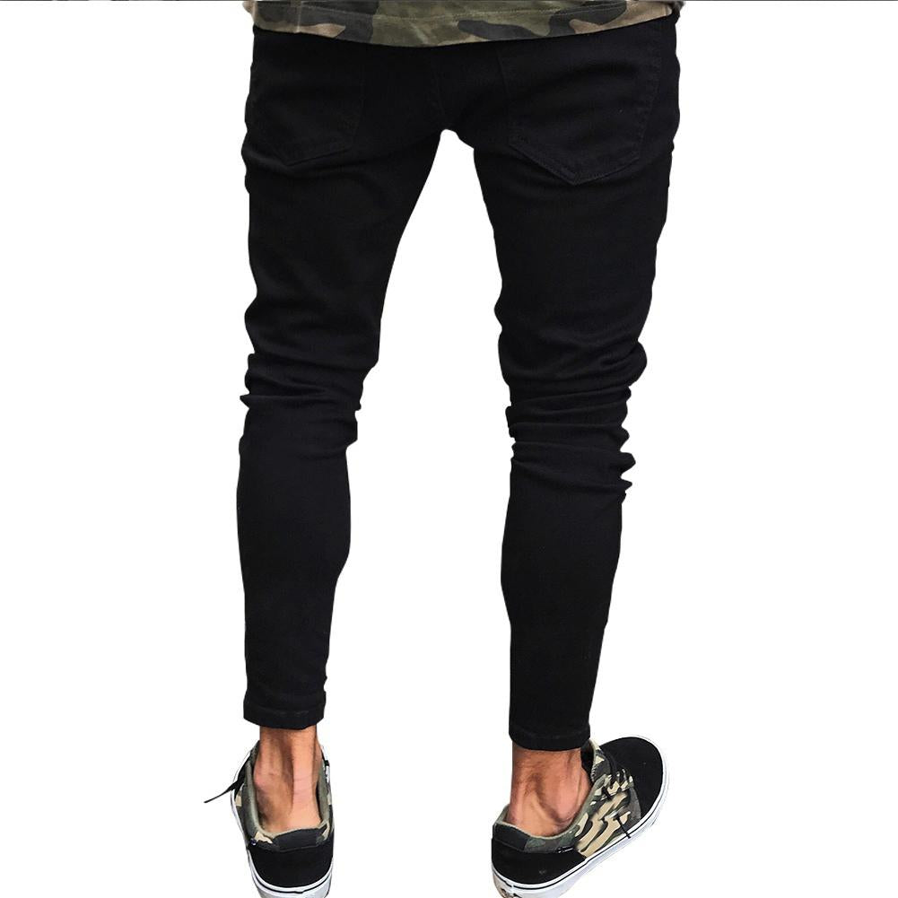 Distressed Ripped Jeans for Men – Streetwear Denim