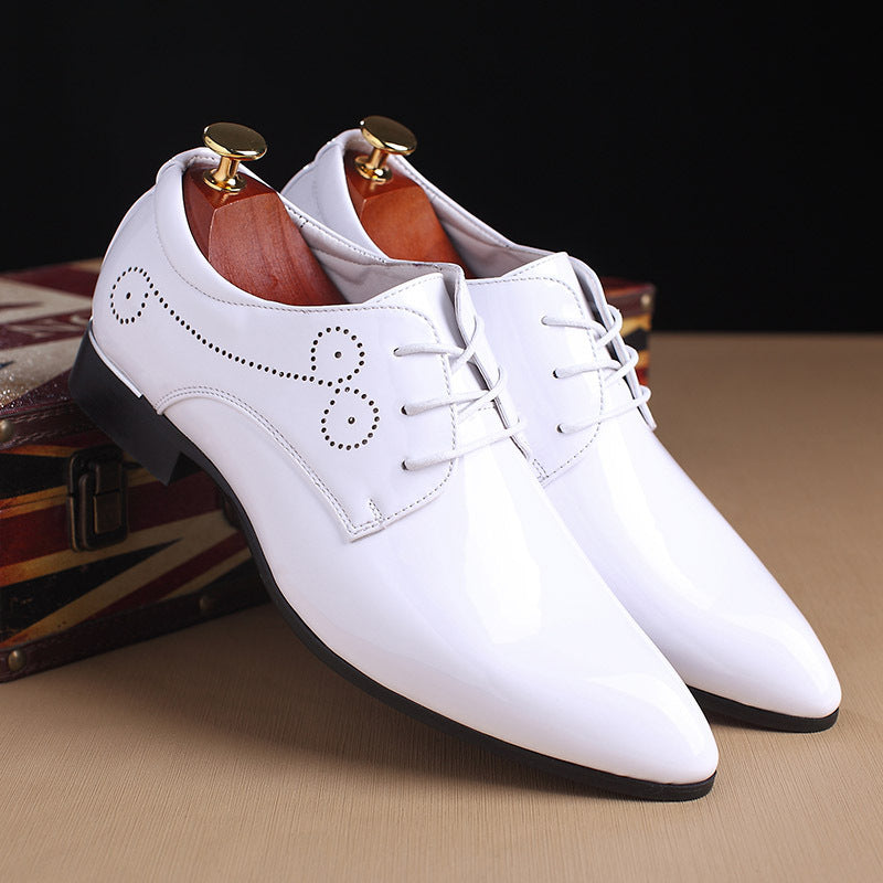 Leather Slip-On Business Shoes – Driving Dress Shoes