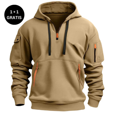 Oversized Hooded Sweatshirt – Dropped Shoulder Hoodie