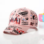 Graffiti Snapback Baseball Cap – Hip Hop Style Hat