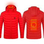 USB Heated Jacket for Men – Electric Thermal Coat