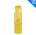 2-in-1 OTG USB 3.0 Flash Drive for Android, iPhone & PC (16GB–128GB)