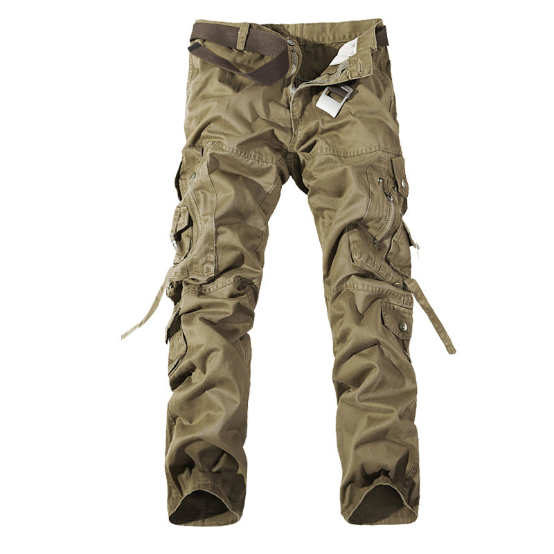 Men’s Multi-Pocket Cargo Pants – Utility Workwear