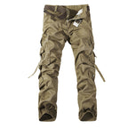 Men’s Multi-Pocket Cargo Pants – Utility Workwear