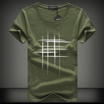 T-shirt imprimé en coton premium – Vêtements décontractés pour hommes