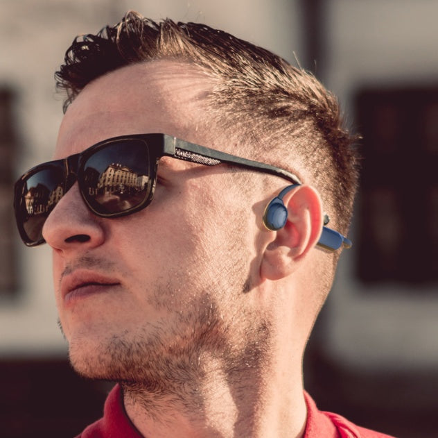Bone Conduction Bluetooth Headset – Open-Ear Sports Headphones