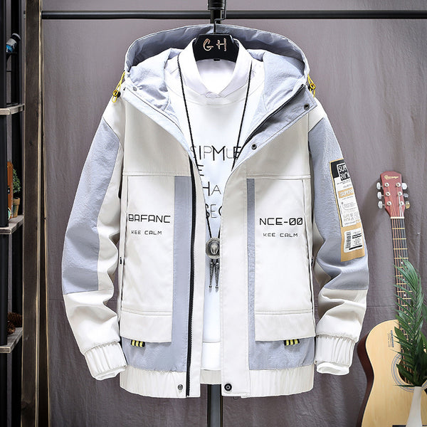 Men’s Casual Sports Jacket – Loose Fit Coat
