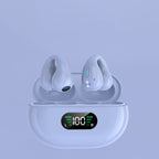 Bone Conduction Ear Clip Headphones – Bluetooth 5.3 TWS