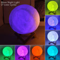 7-Color LED Moon Galaxy Night Light – Bedroom Decor Lamp