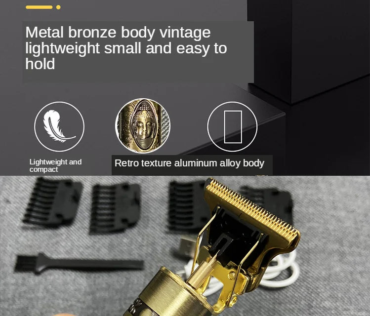 T9 Professional Hair Clipper & Beard Trimmer for Men