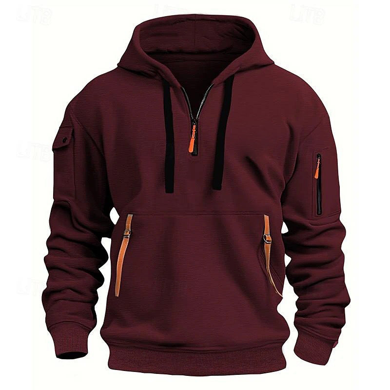Oversized Hooded Sweatshirt – Dropped Shoulder Hoodie