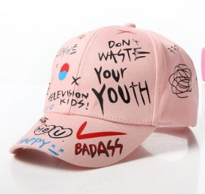 Graffiti Snapback Baseball Cap – Hip Hop Style Hat