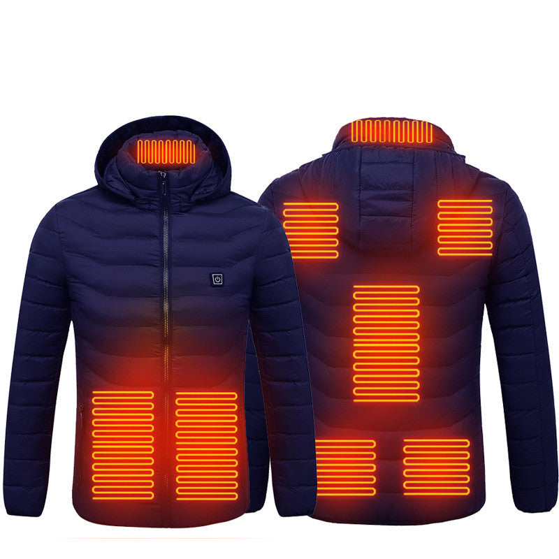 USB Heated Jacket for Men – Electric Thermal Coat