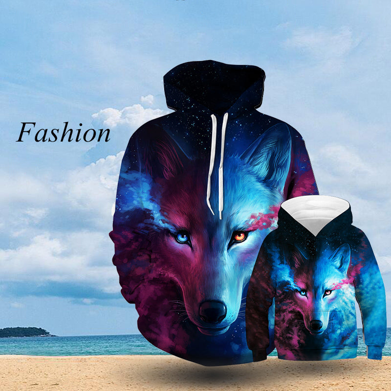 Men’s 3D Graphic Printed Hoodie – Fashion Sweatshirt