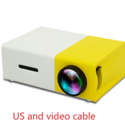 YG300 Mini Portable Projector – Home Theater Device