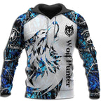 Men’s Animal Print Hoodie – Street Style Sweatshirt