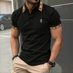 Men’s Embroidered Casual Polo Shirt – Premium Cotton Top