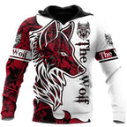 Men’s Animal Print Hoodie – Street Style Sweatshirt