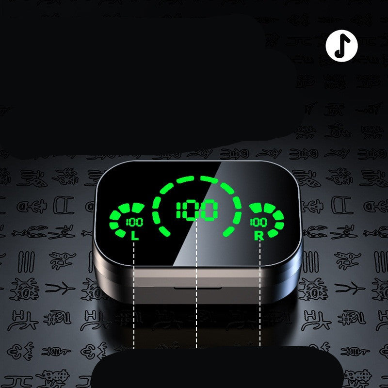 YD03 TWS Bluetooth Earbuds with LED Display Charging Case